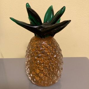 VINTAGE LENOX HARVEST GLORY TROPICAL ART GLASS